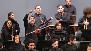 اجرای ارکستر سمفونیک تهران بدون رهبر